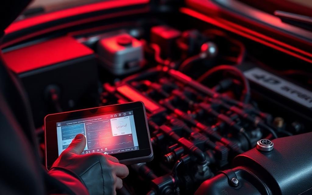 Serviço de Injeção Eletrônica realizado no Grupo Siqueira Pneus